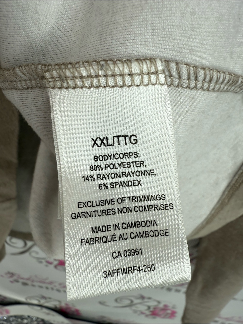 Windriver T-Max heat shirt top Neutral Taupe Turtleneck Long Sleeve Top - Picture 9 of 11